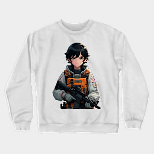 Tactical Girl Crewneck Sweatshirt